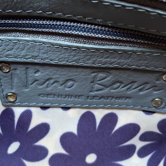 Nino Bossi Gray leather purse - Picture 2 of 9
